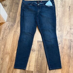 Torrid Dark Blue Skinny Jeans